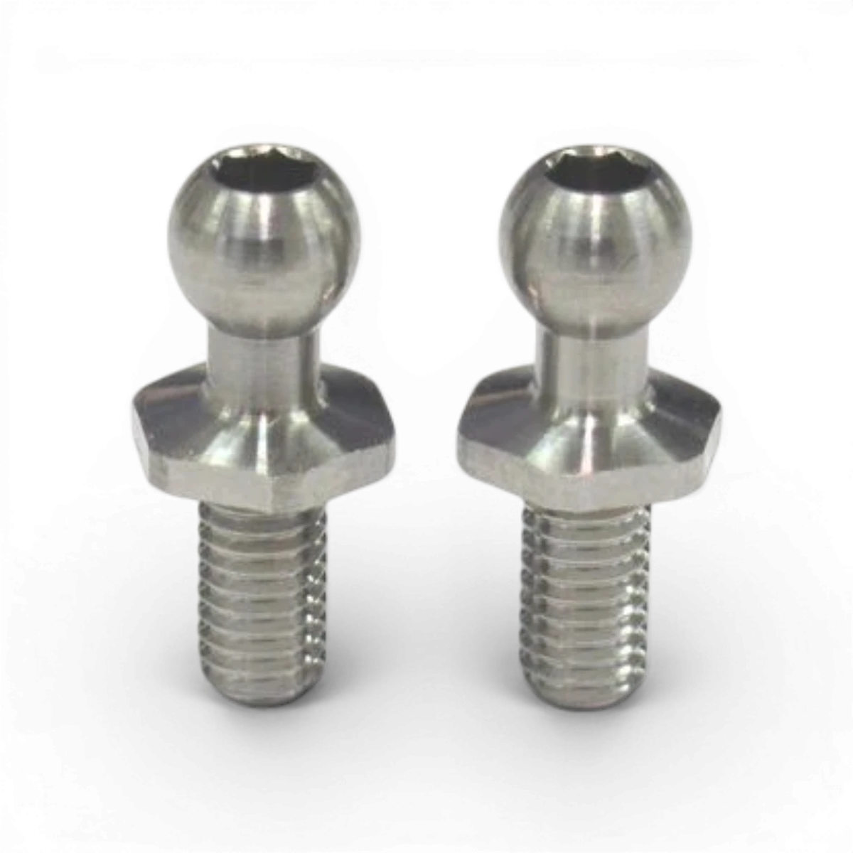 Rotule en titane haute précision taille M de la marque Team Reve D, pièce détachée pour suspension ou direction.