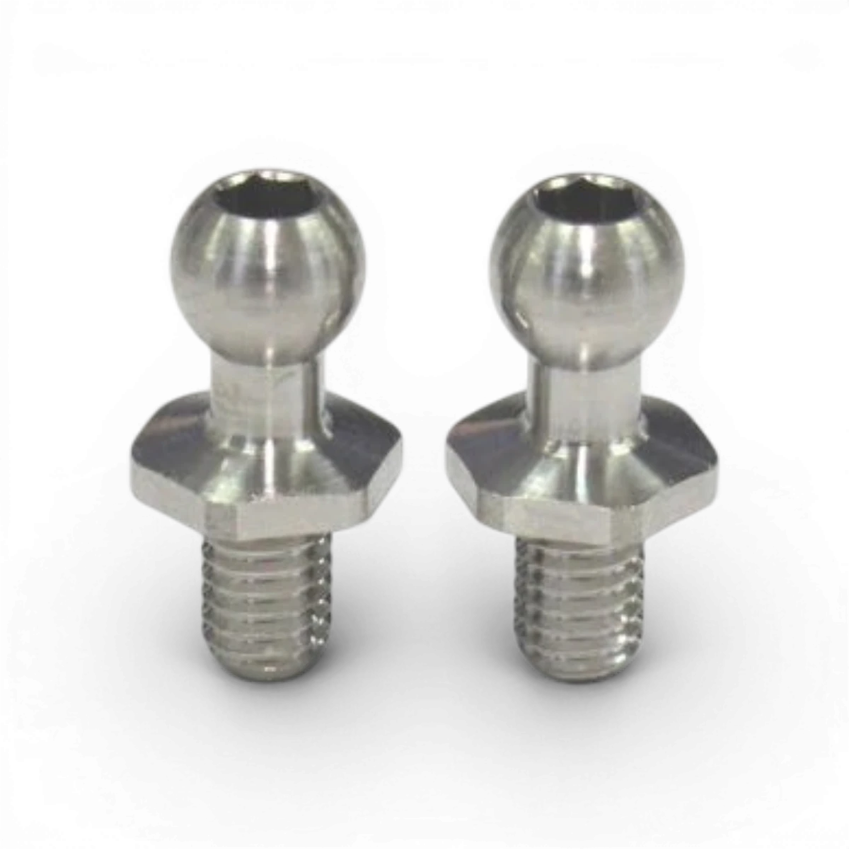 Rotule en titane haute précision taille S de Team Reve D, pièce détachée pour suspension ou direction.