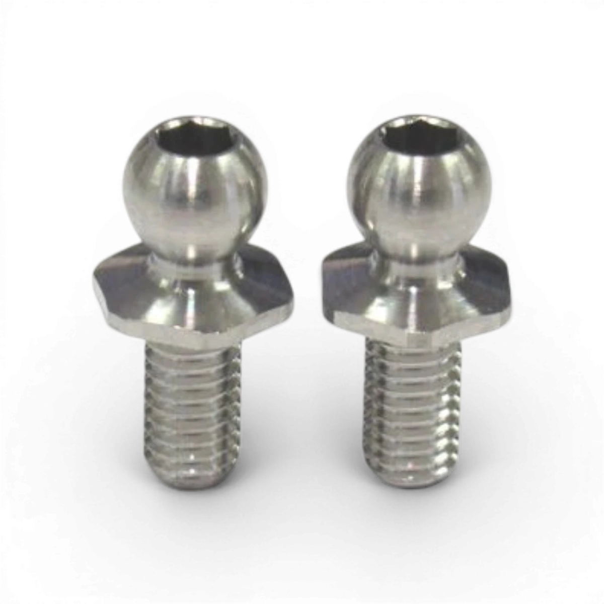 Rotule titane haute précision de la taille SN, pièce détachée pour drift par Team Reve D, visible en détail.