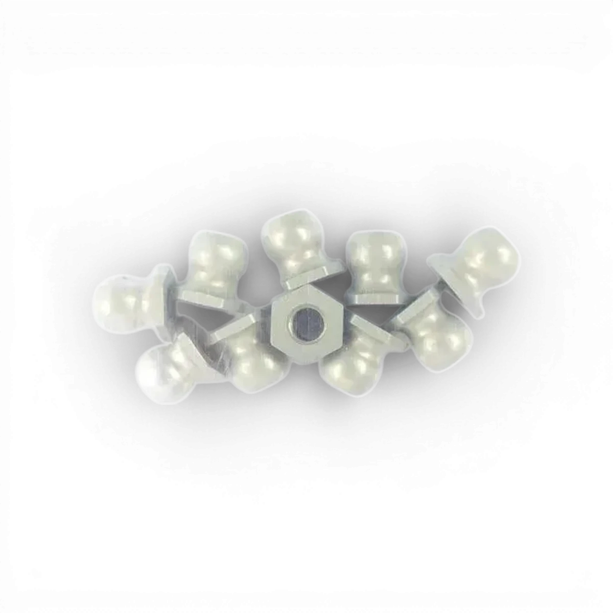 Rotules en aluminium 4,8 x 4 mm traitées Teflon, lot de 10 pièces, pièces détachées pour modèles RC 3 Racing Sakura.