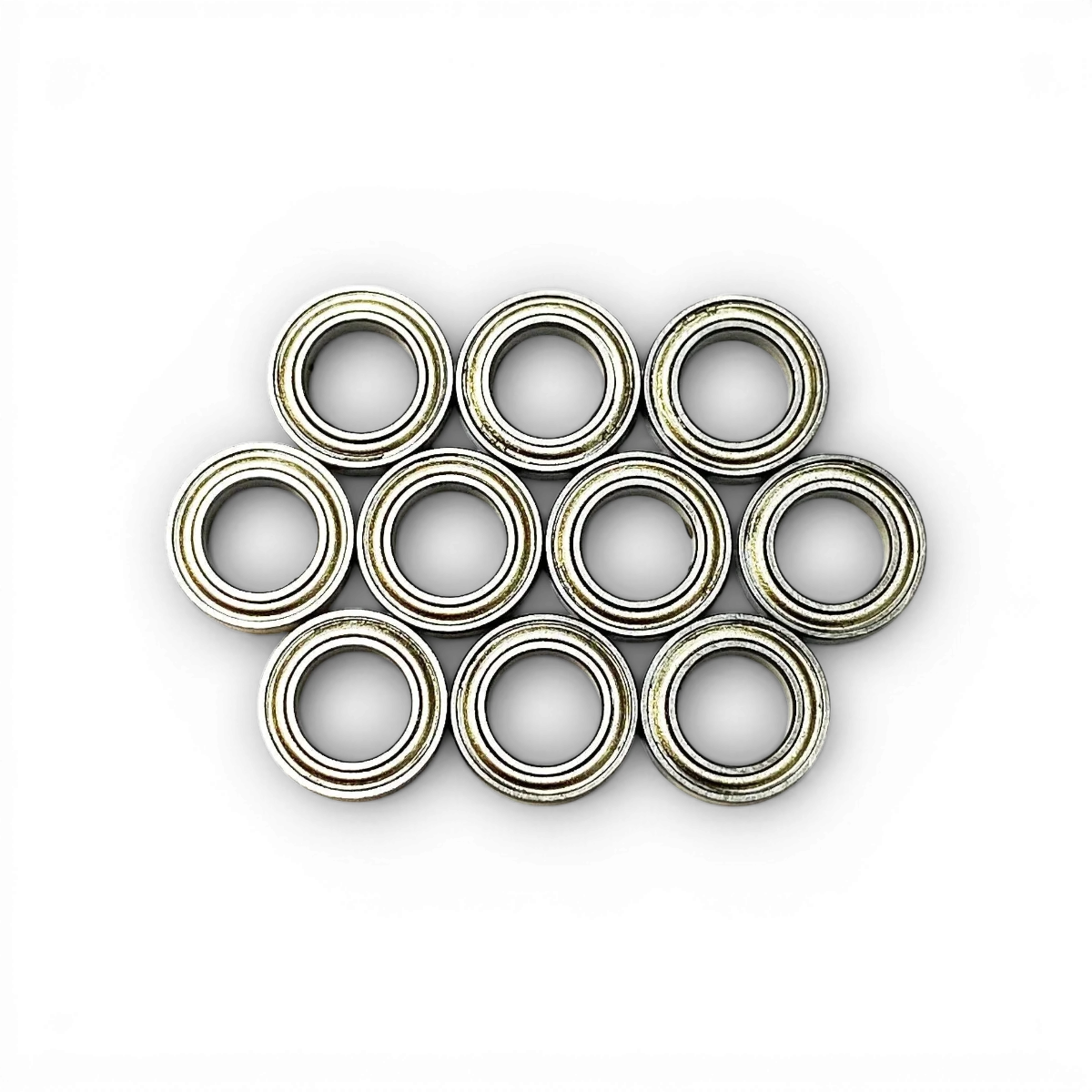 Roulements Topline 10x6x3 pour pièces détachées, montrés dans l'image avec leur emballage.