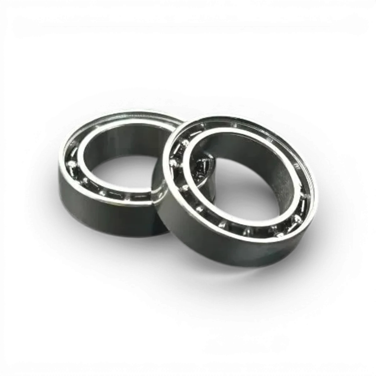 Roulements Topline 1510 15x10x4 à très basse friction pour pièces détachées, visibles en gros plan.