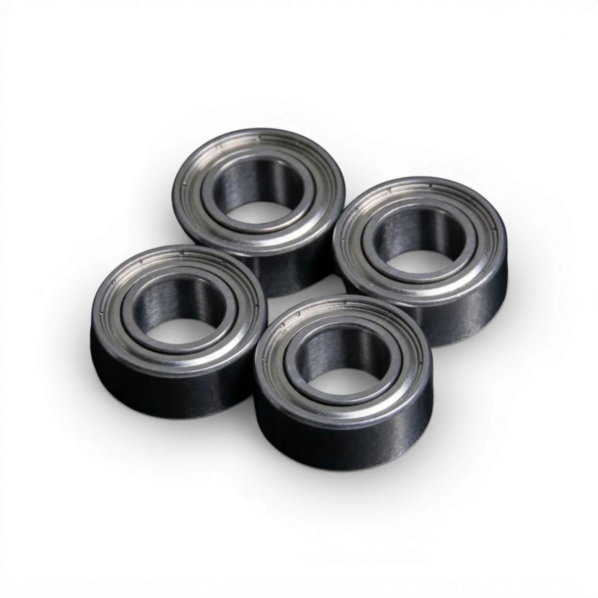 Quatre roulements J-SPEC Haute Performance 1050 de Wrap-UP Next, conçus pour une performance optimale en mécanique.