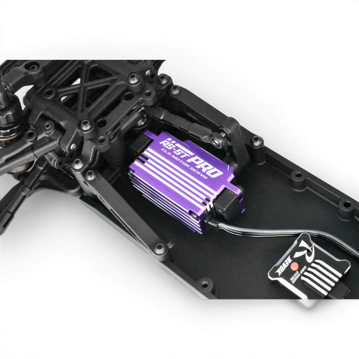 Servo programmable RS-ST PRO de Team Reve D, électronique pour voiture RC, conçu pour la drift et la course.
