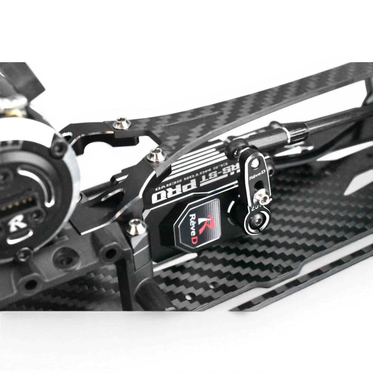 Servo programmable RS-ST PRO de Team Reve D, électronique haute performance pour voitures RC en drift.