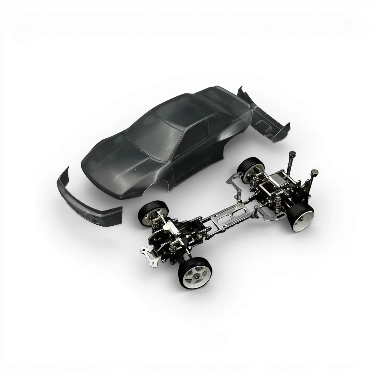 Voiture de drift RTS 1/24 RWD de RhinoRacing, kit assemblé, jouet de sport pour passionnés de modélisme et de course.