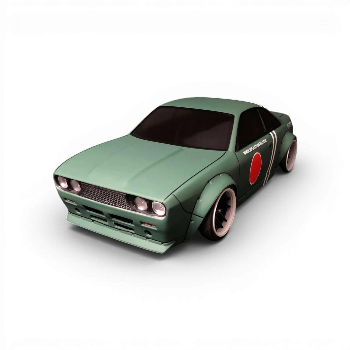 Carrosserie S14 Boss Challenger pour voiture RC Aplastics RC, design détaillé et réaliste pour modèles de voitures télécommandées.