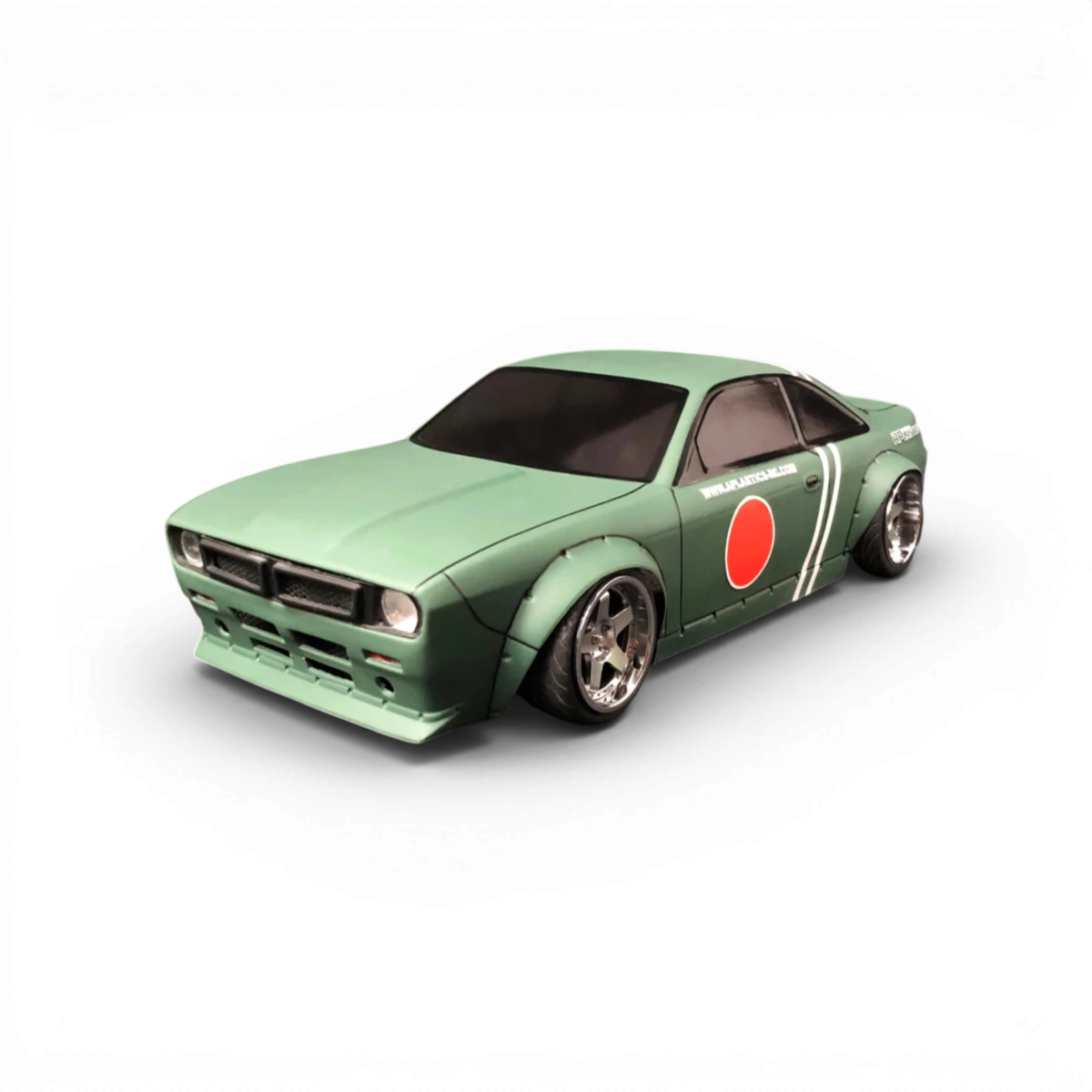 Carrosserie S14 Boss Sunny de Aplastics RC, finition détaillée et design sportif pour voiture radiocommandée.