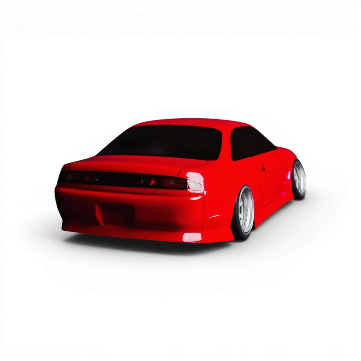 Carrosserie S14 Odyvia Aplastics RC pour modèle de drift, en plastique, avec détails réalistes et finition de haute qualité