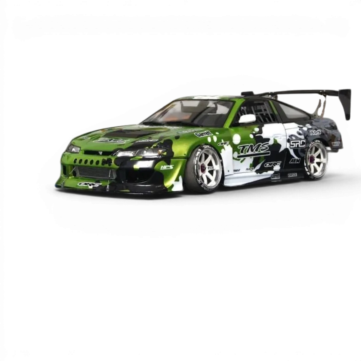 Carrosserie S15 Sileighty pour voiture RC Aplastics RC, design drift avec détails réalistes et finition de qualité.