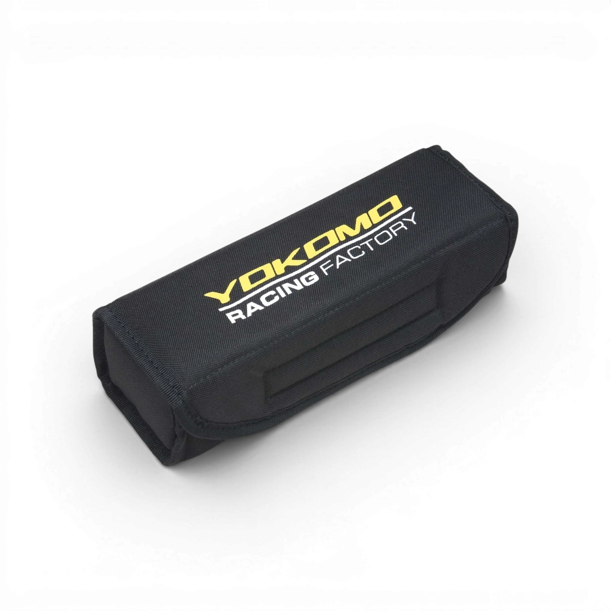 Sac à LIPO Team Yokomo, sac électronique de 205 x 62 x 54 mm pour stockage sécurisé de batteries lithium-polymère.