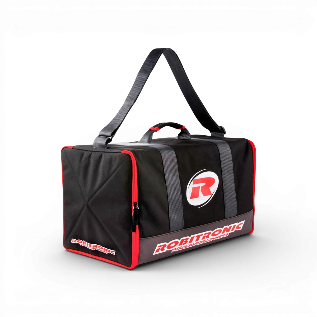 Sac de transport Robitronic pour voiture RC 1/10, accessoire pratique pour transporter et stocker votre modèle réduit.
