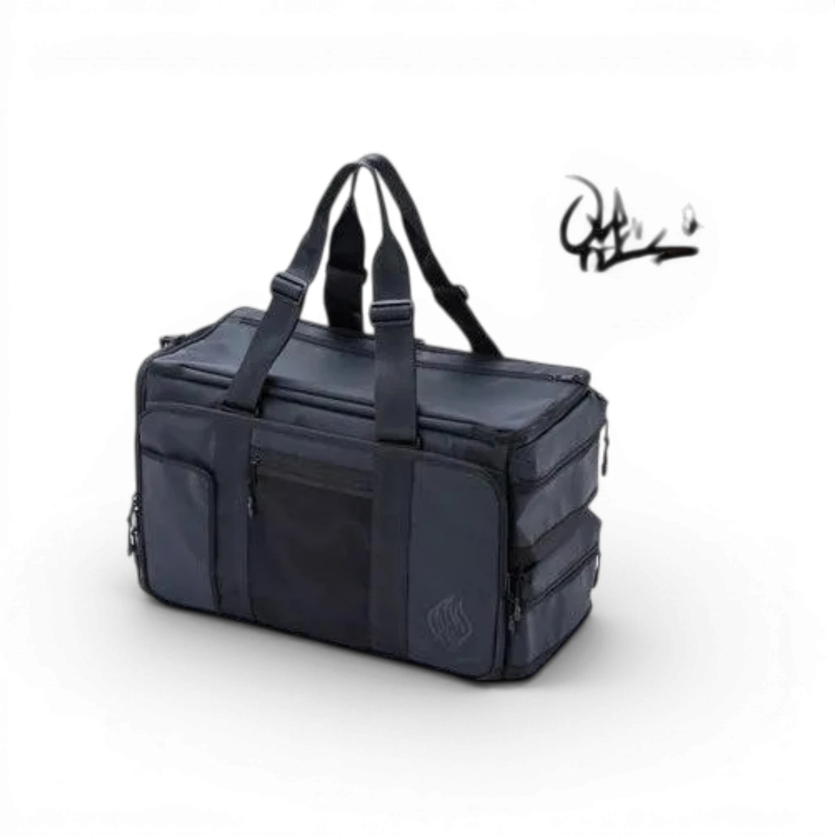Sac de transport Overdose de 550x250x340mm, accessoire robuste pour le transport sécurisé d'objets.