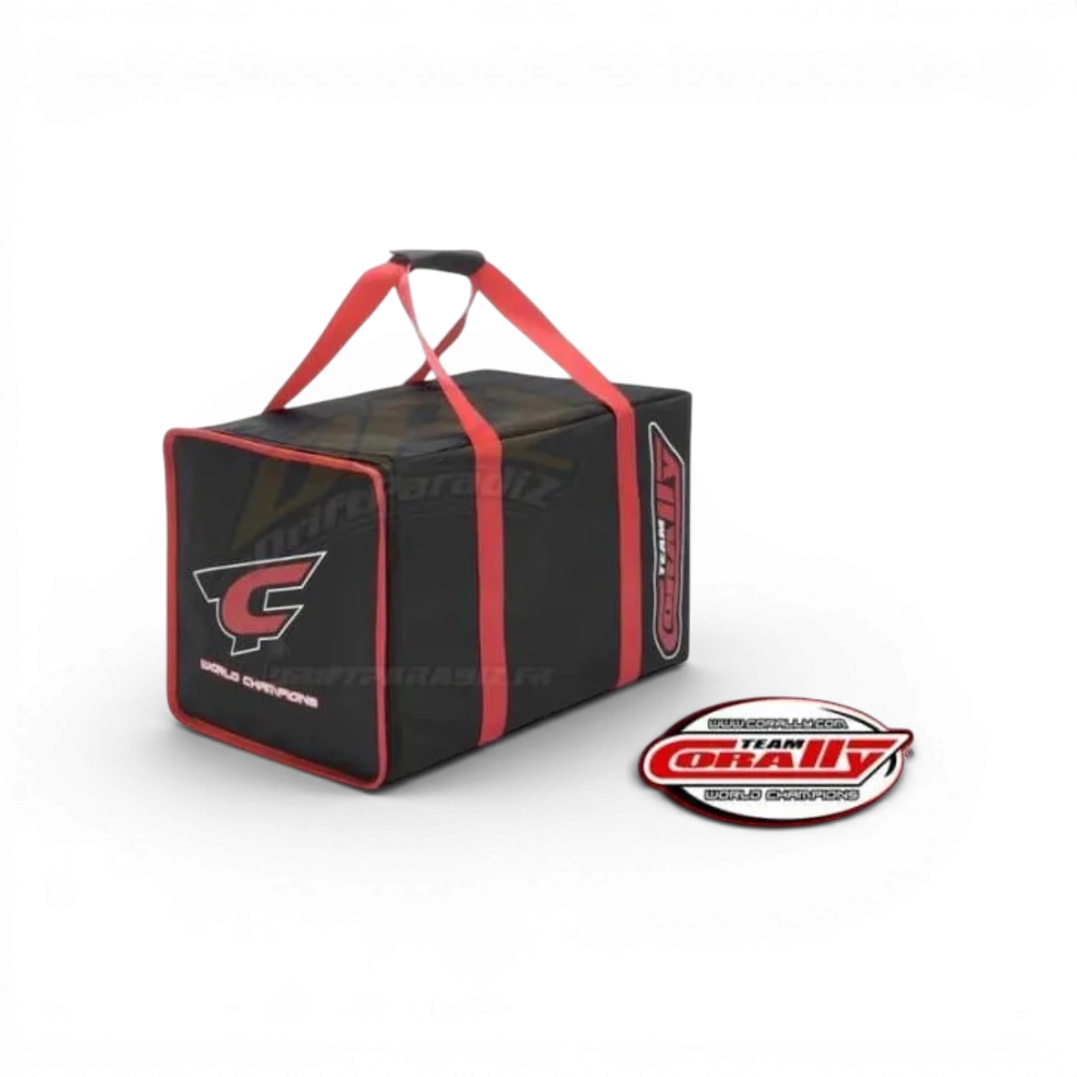 Sac de transport à 2 tiroirs de la marque Corally, accessoire pratique pour organiser des outils ou équipements.