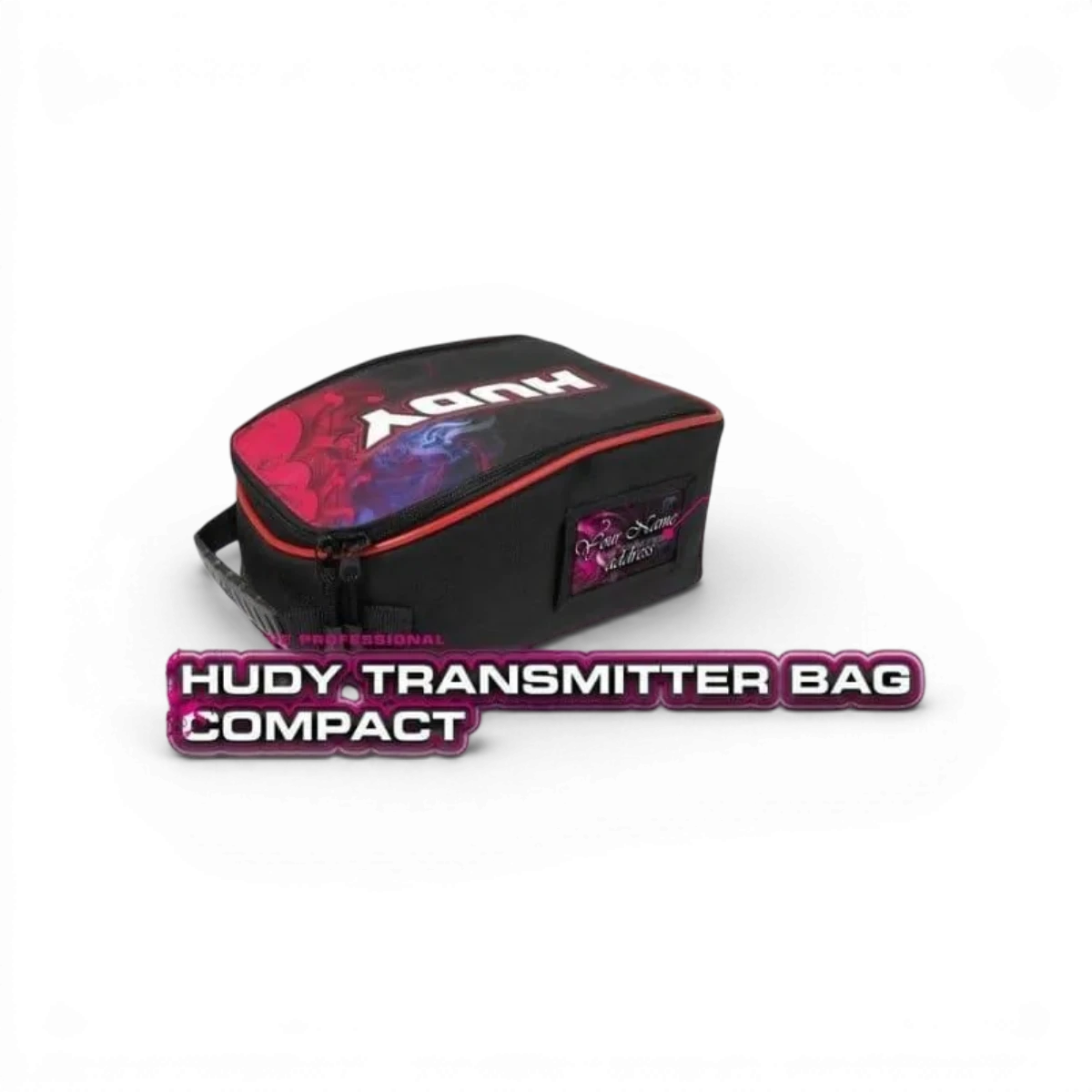 Sac de transport radio compact Hudy, accessoire pratique pour transporter facilement votre radiocommande.