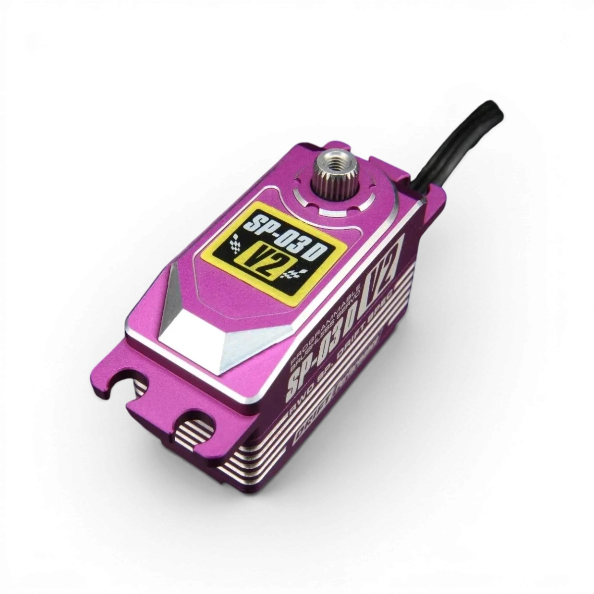 Servo SP-03D V2 RWD Drift Spec de Team Yokomo, servo programmable sans balais pour voitures RC de drift, électronique haute performance