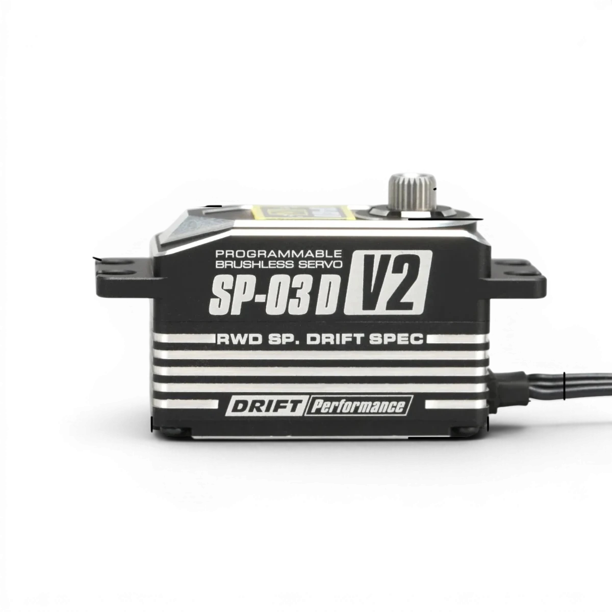 Servo SP-03D V2 RWD Drift Spec de Team Yokomo, servo électronique programmable brushless pour voitures radiocommandées.