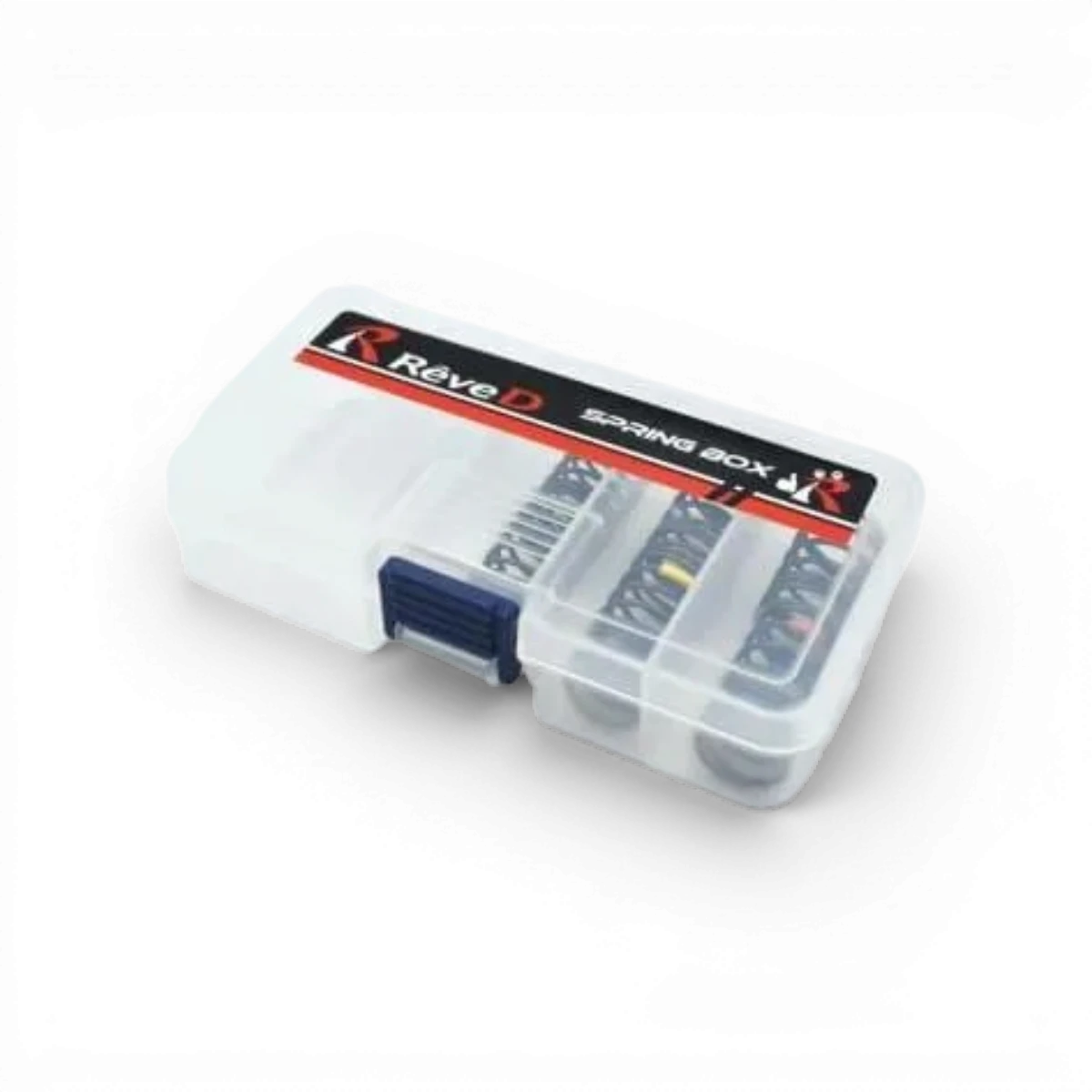 Ensemble de 3 ressorts arrière R-tune pour pièces détachées, de la marque Team Reve D, visibles sur l'image.