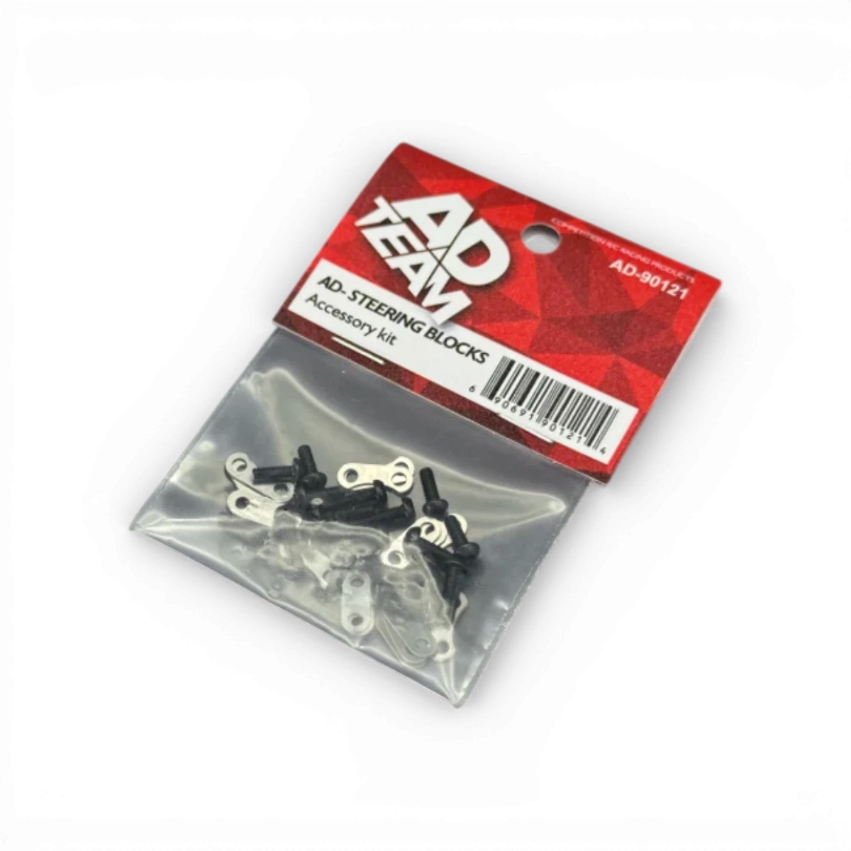Set d'accessoires pour fusées TEAM AD avec composants variés pour la modélisation et la personnalisation des fusées.