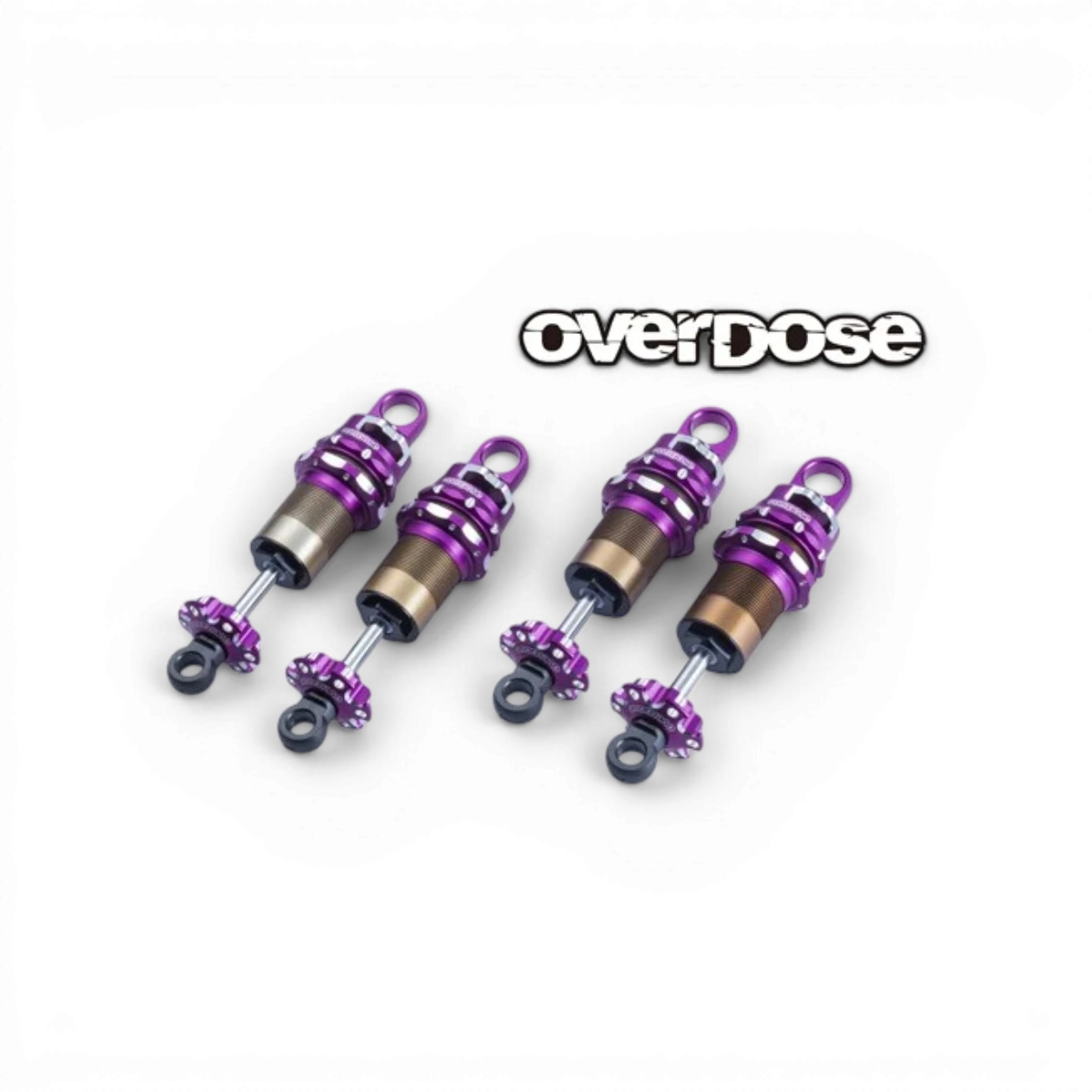Ensemble d'amortisseurs haute qualité Spec V4 Overdose, pièces détachées pour amélioration de la suspension.