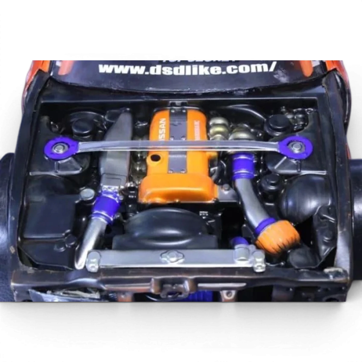 Ensemble de baies moteur universelles Pandora RC SR-RB-FA pour carrosserie de voiture RC, compatible avec modèles drift.