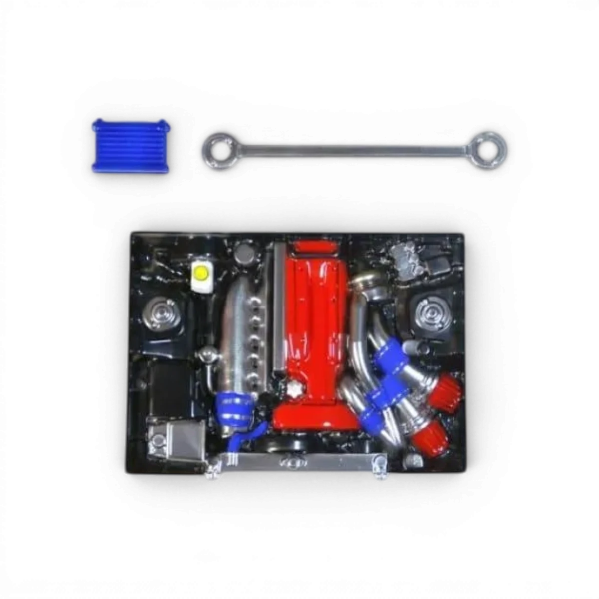 Set de baies moteur Pandora RC SR-RB-FA universelles pour carrosserie de voiture radiocommandée, adapté aux modèles drift.