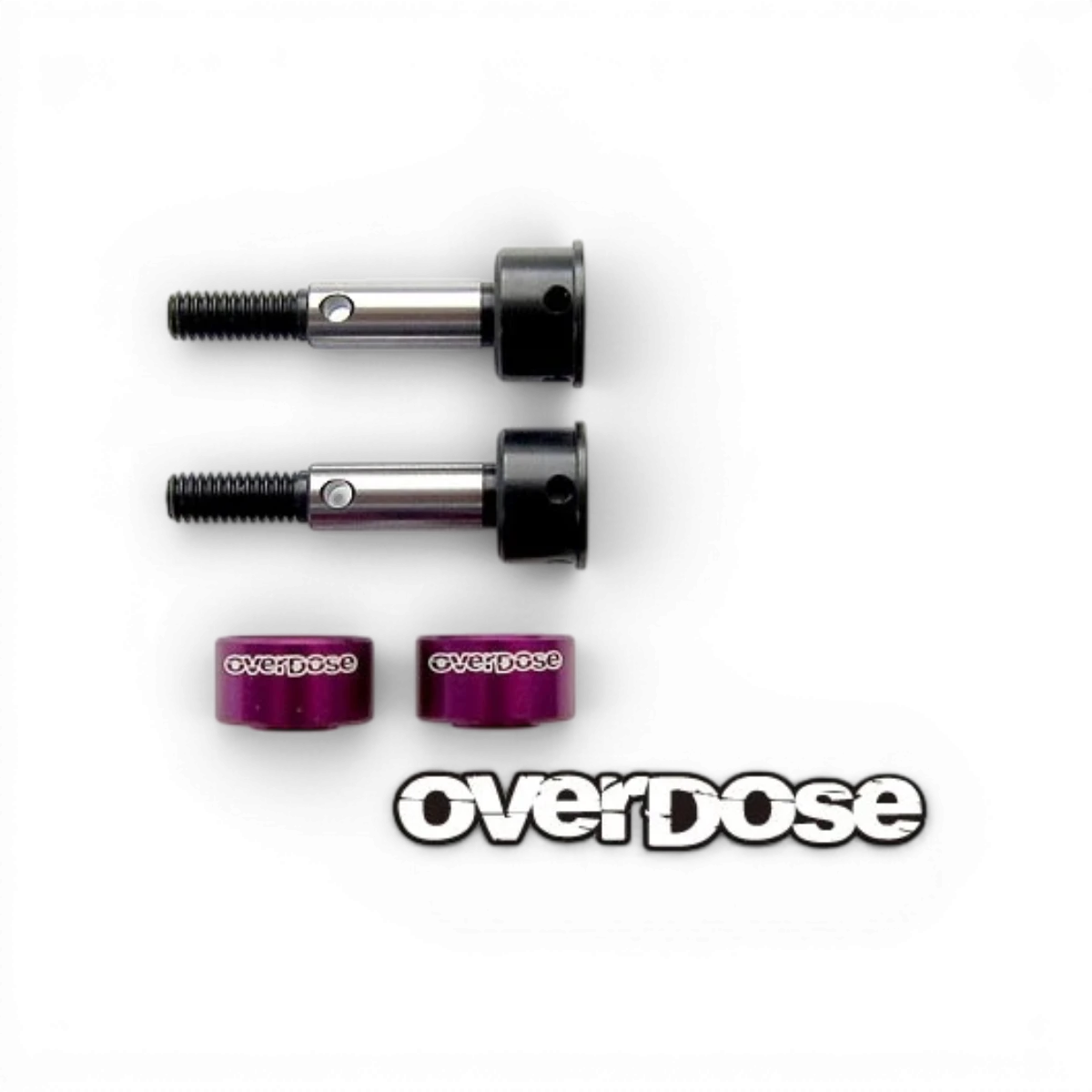Set d’Axes de roue arrière Overdose (pour GALM ver.2) - OVERDOSE - DriftParadiZ