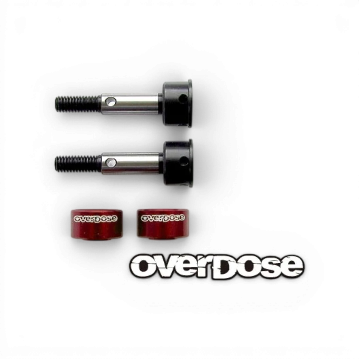 Set d’Axes de roue arrière Overdose (pour GALM ver.2) - OVERDOSE - DriftParadiZ
