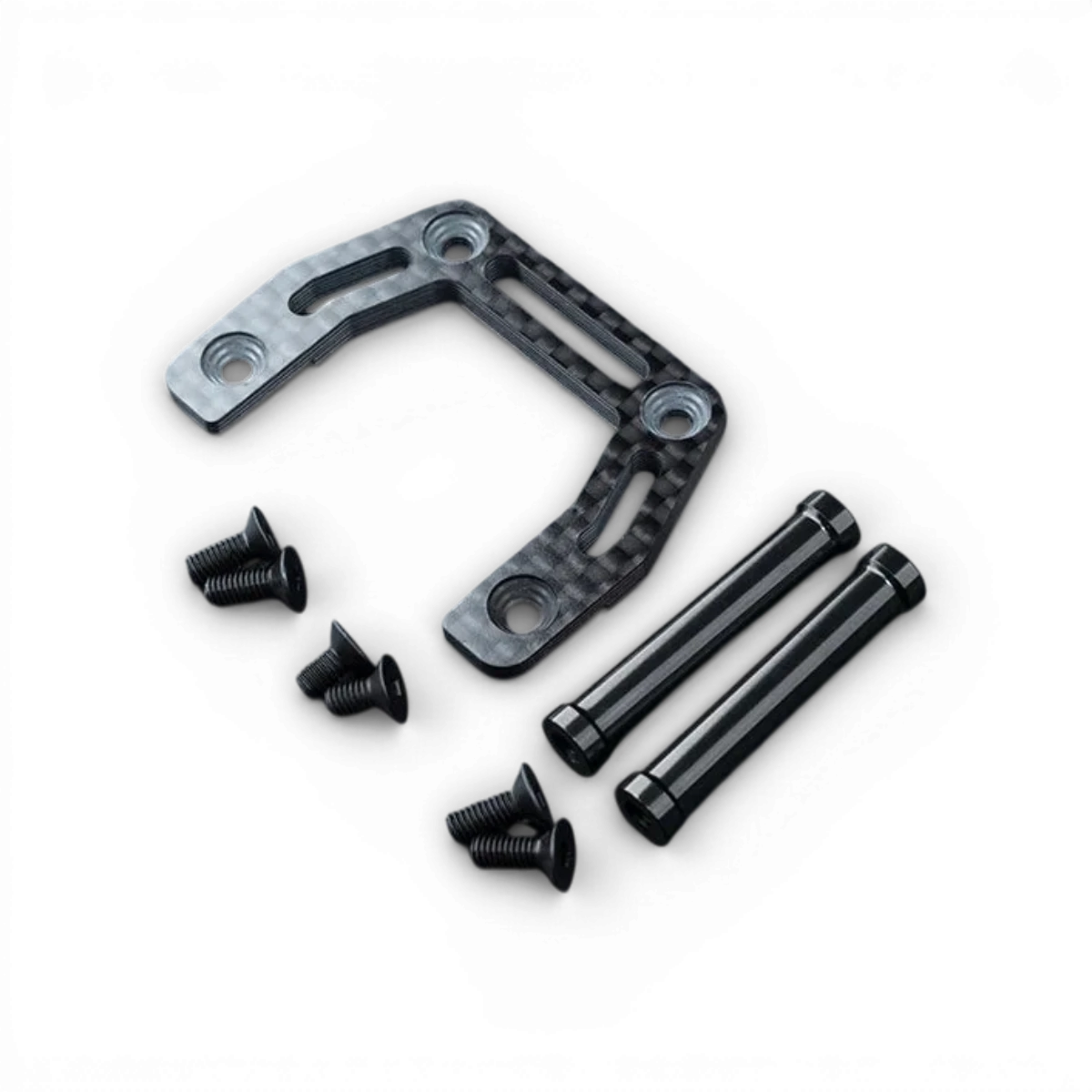 Ensemble de renforts supérieurs avant en carbone KMW, pièces détachées pour vélo, fabriqué par Max Speed Technology.