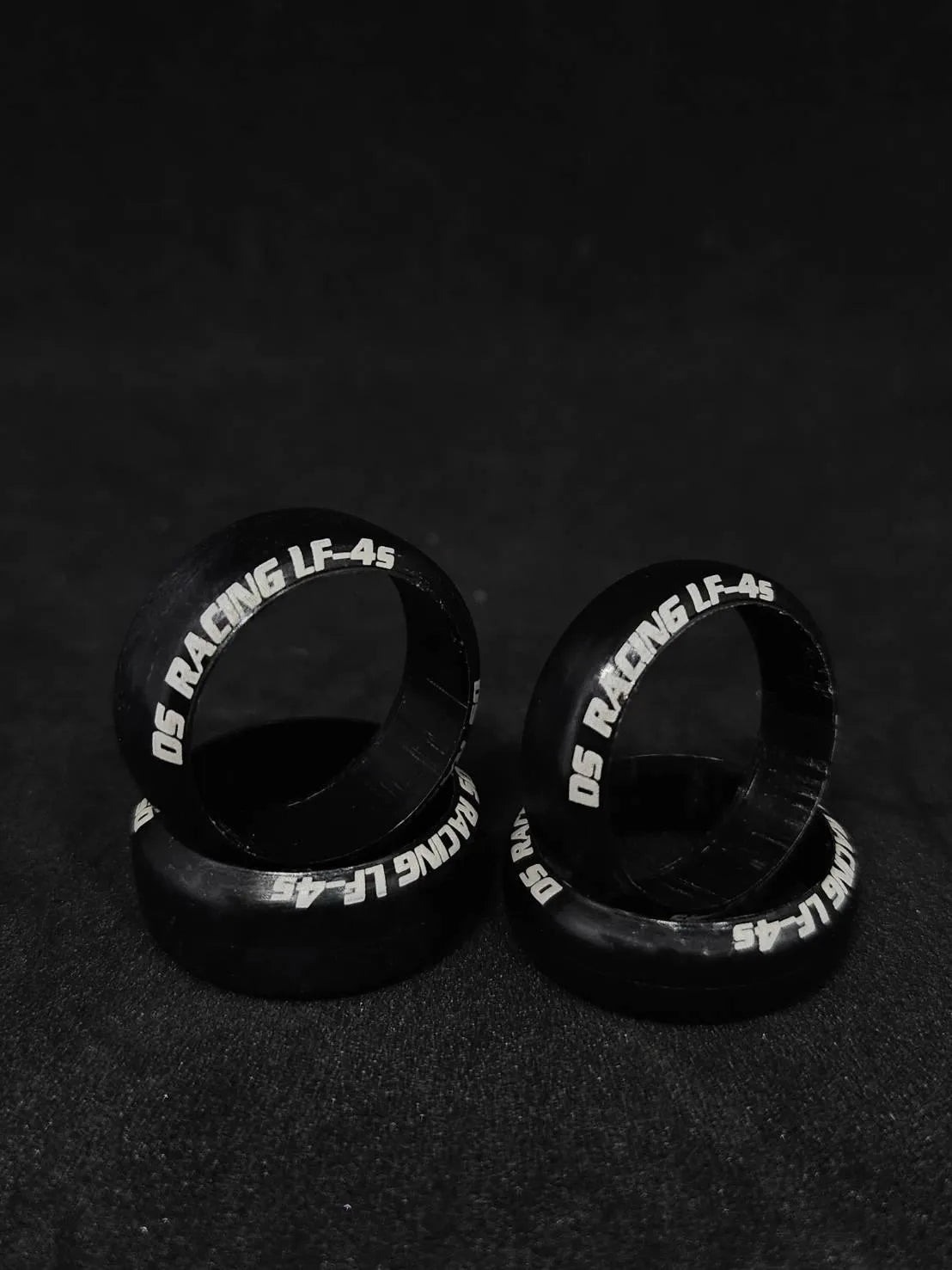 Ensemble de 4 pneus DS Racing MiniZ LF4S 22mm avec bande de 8,5/11mm, roues pour voitures radiocommandées.