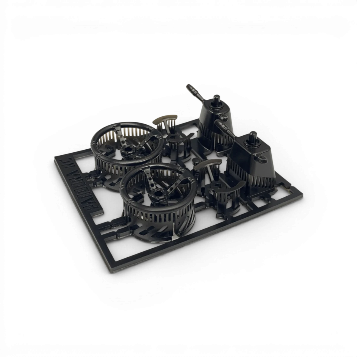Volant de customisation Pandora RC pour voiture 1/10, design personnalisé, adapté aux modèles RC de taille 1/10.