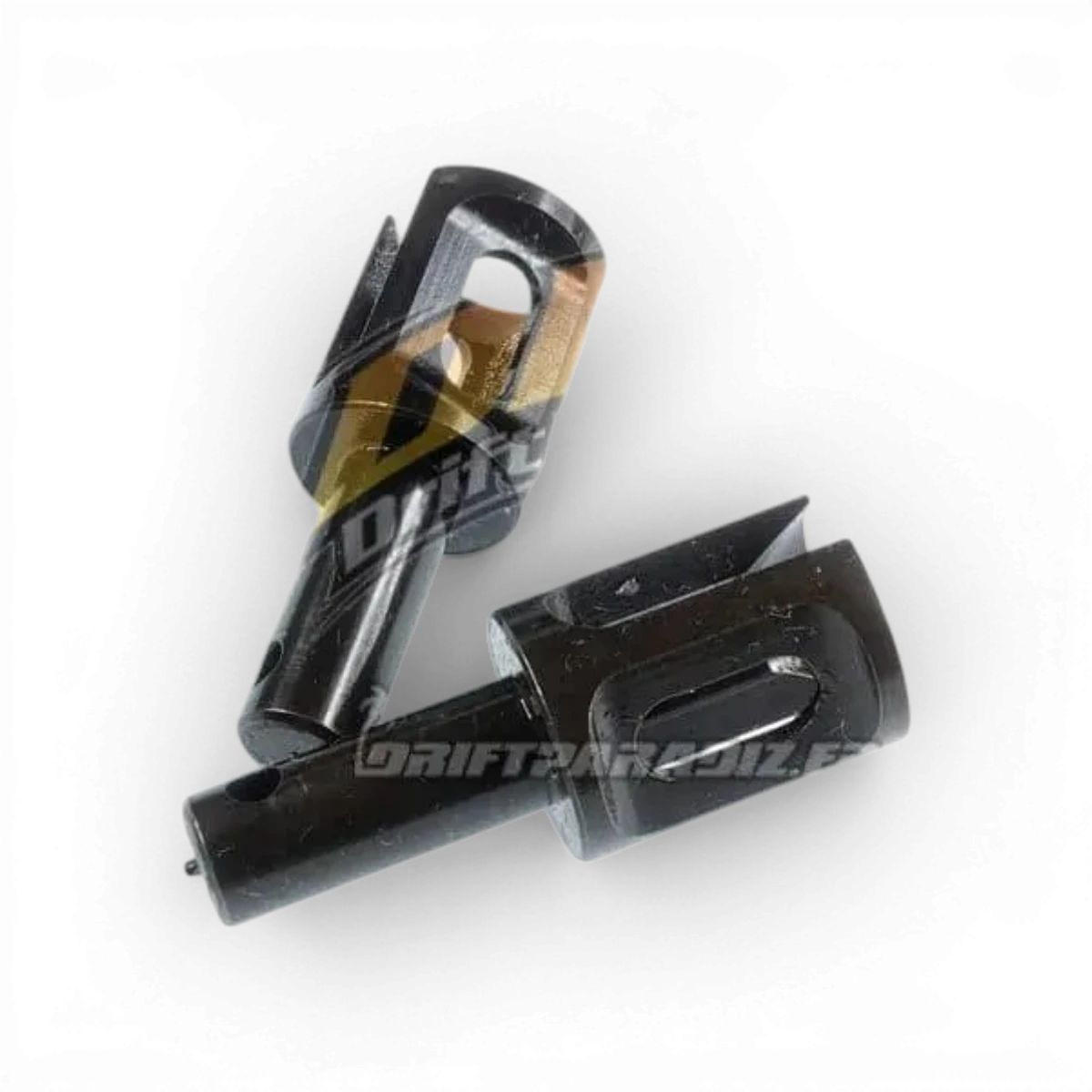 Sorties de différentiel D5 pour voiture RC, pièce détachée de la marque 3 Racing Sakura, en plastique noir.