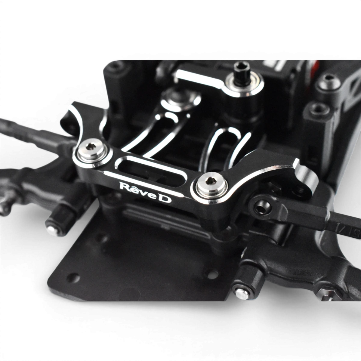 Vis King Pin en titane de la marque Team Reve D, conçue pour la drift, avec finition élégante et robustesse.