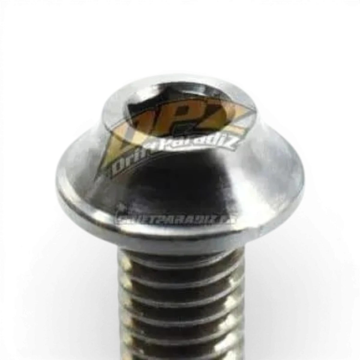 Vis titanes tête fraisée 3x12 Team Reve D, pièce détachée en acier léger, lot de 4 pour modélisme et RC.