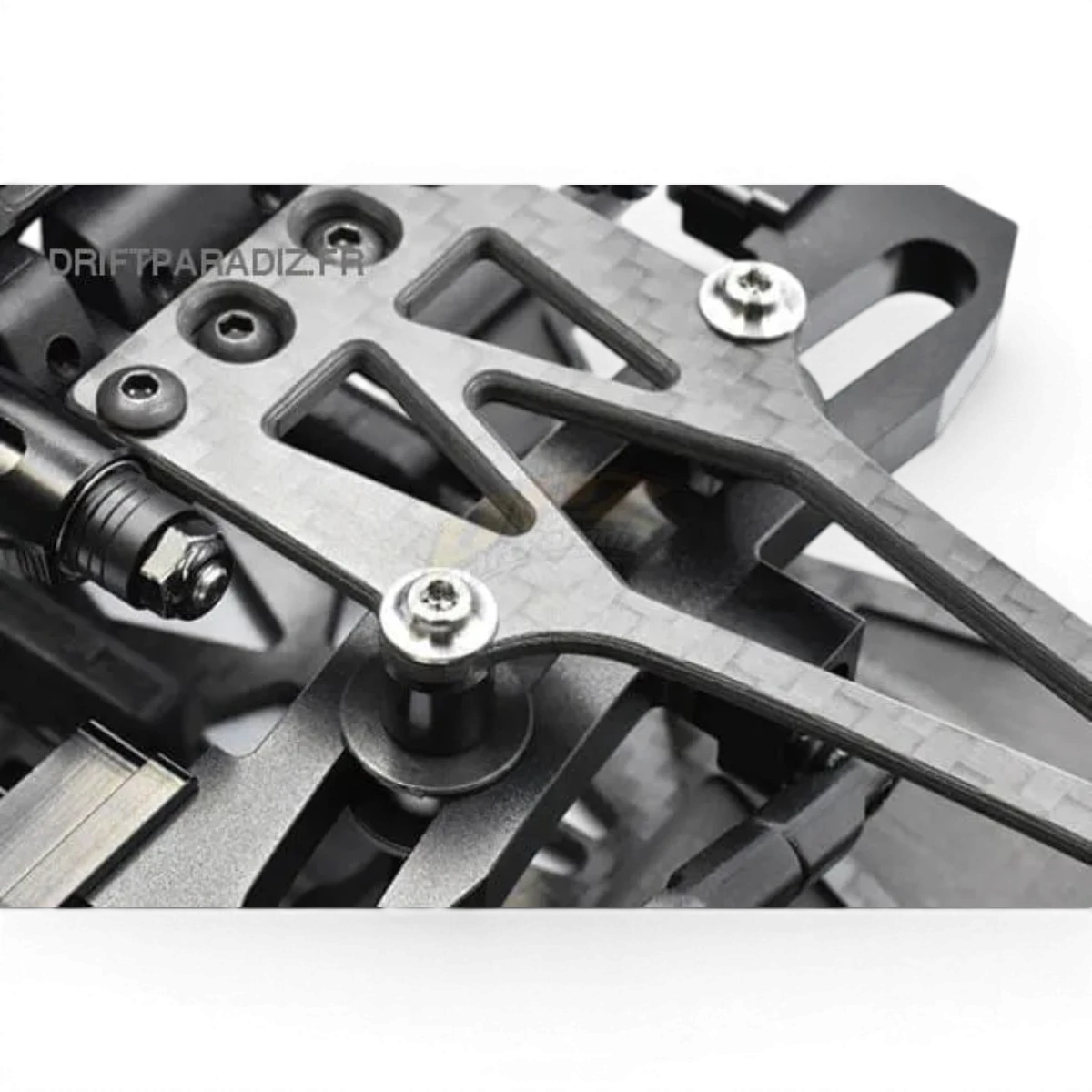 Vis titanes tête fraisée large 3x8 de la marque Team Reve D, lot de 4 pièces, pièce détachée pour vélo.