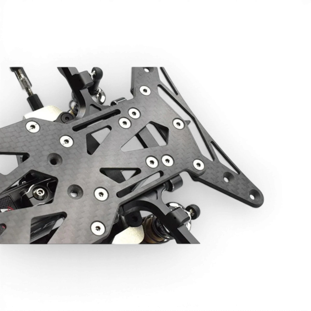 Vis titanes tête plates 3x6 de Team Reve D, pièces détachées pour vélo, regroupées en lot de 4.