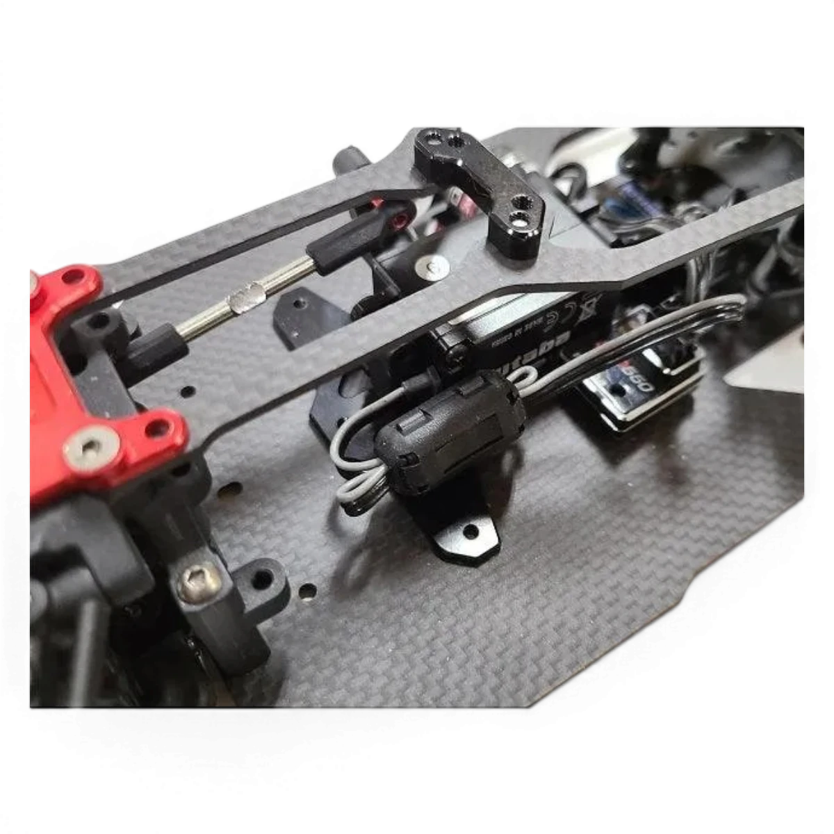 Dispositif électronique ST Noise Canceler LARGE pour servos, de la marque Topline, avec composants électroniques visibles.