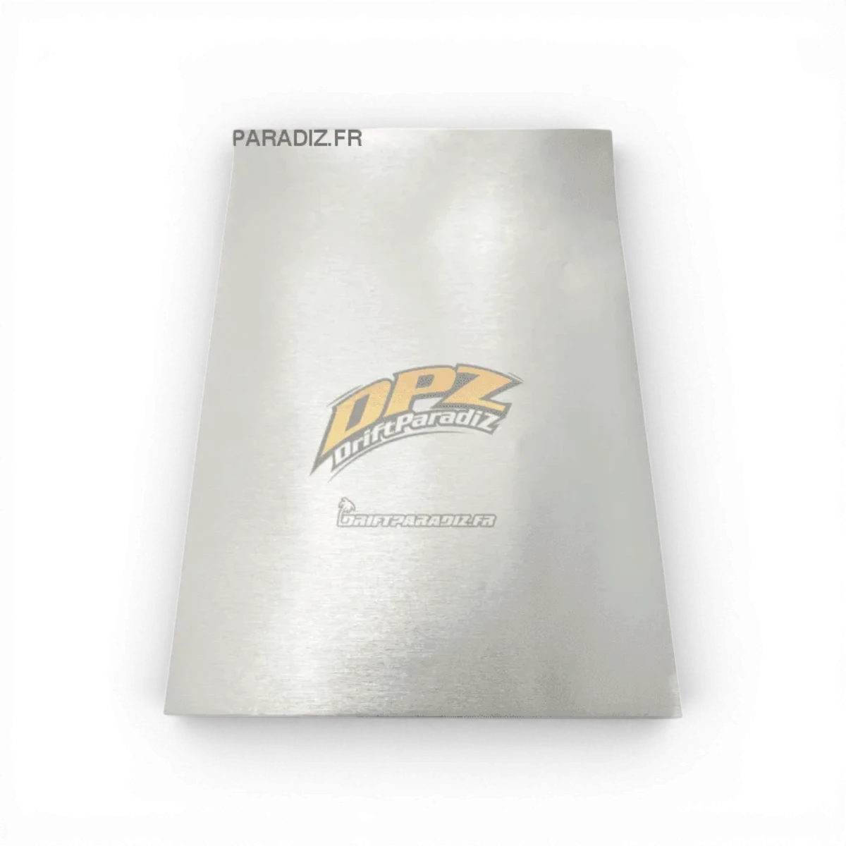 Autocollant en aluminium brossé de la marque Topline, idéal pour la personnalisation et la décoration.