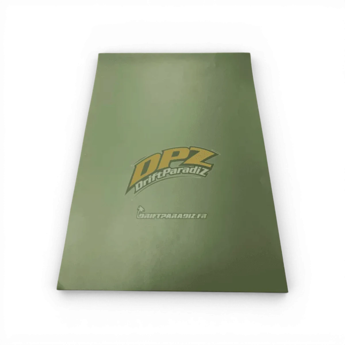 Autocollant vert militaire Topline pour personnalisation, illustration de motif camouflage militaire sur fond vert.