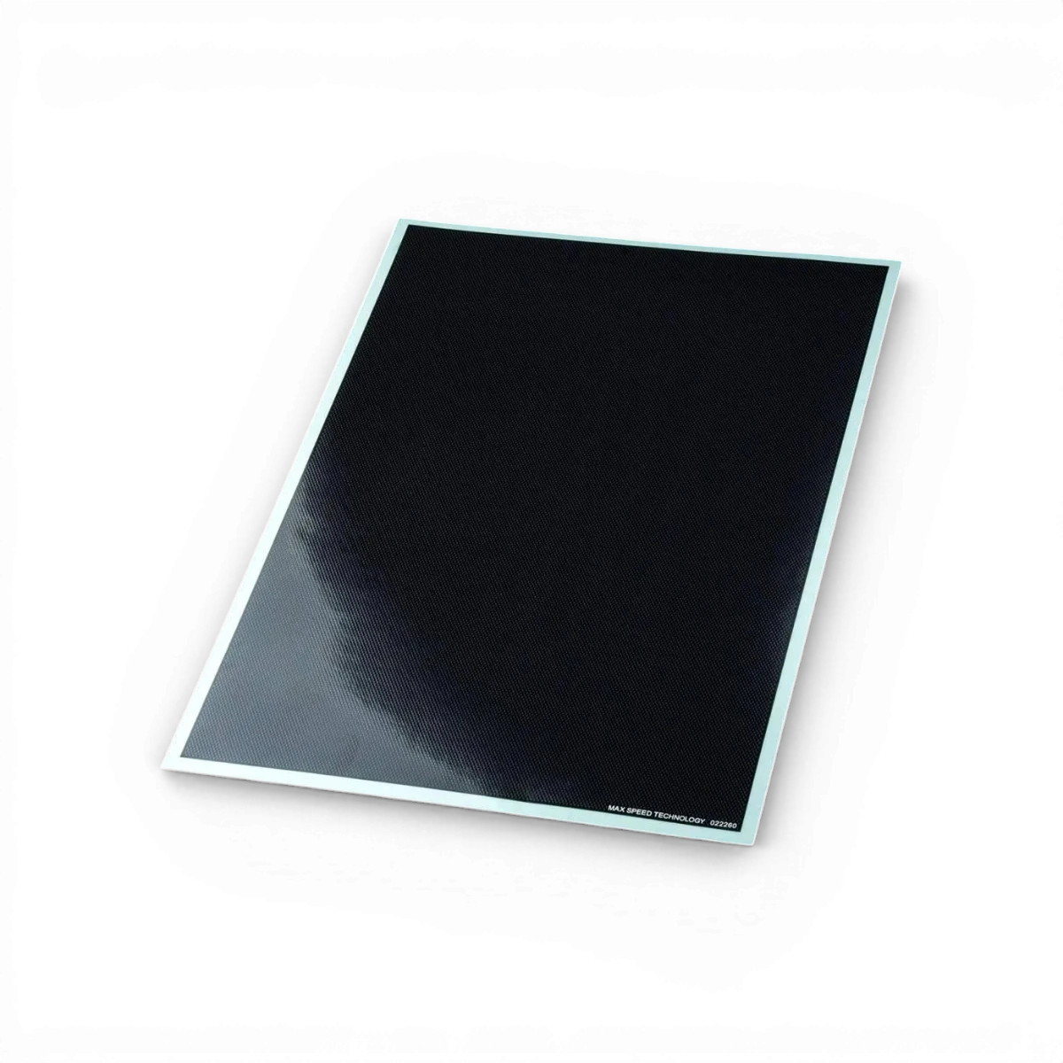 Autocollants en carbone de Max Speed Technology pour personnalisation, design élégant en finition carbone sur fond clair.