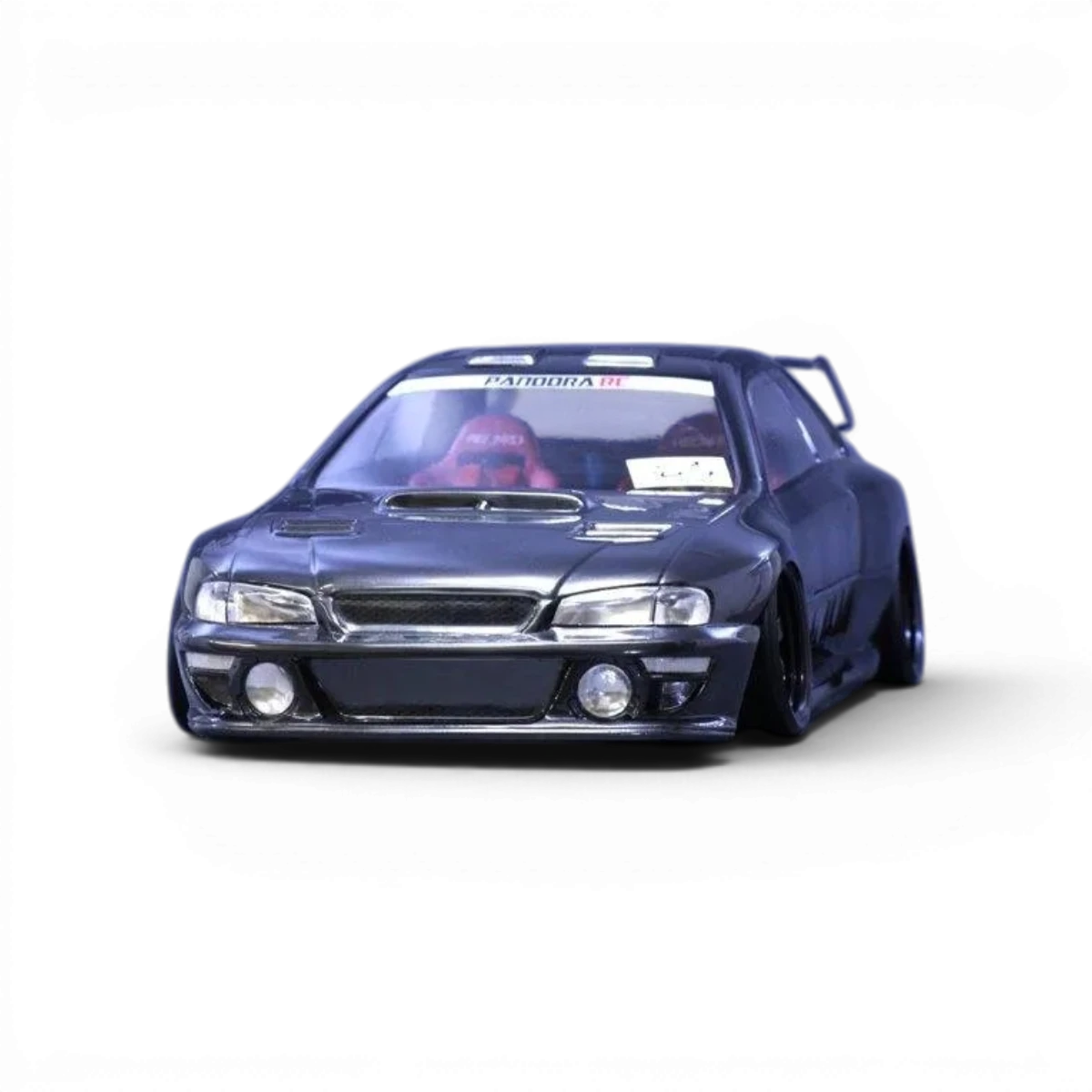 Carrosserie Subaru Impreza 22B-STI Pandora RC, modèle réduit détaillé pour collection ou modélisme.