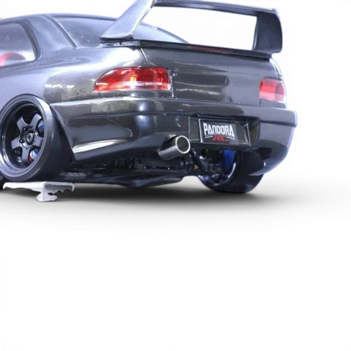 Carrosserie pour Subaru Impreza 22B-STI de Pandora RC, modèle détaillé et réaliste pour voiture radiocommandée.