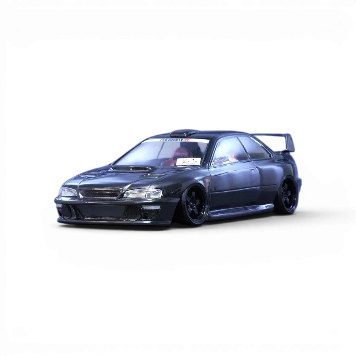 Carrosserie pour Subaru Impreza 22B STI de Pandora RC, modèle détaillé en finition réaliste et design précis.