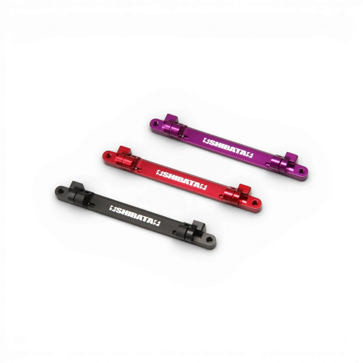 Bloc de suspension réglable super large de la marque SHIBATA, pièce détachée pour véhicules de drift, image montrant la pièce.