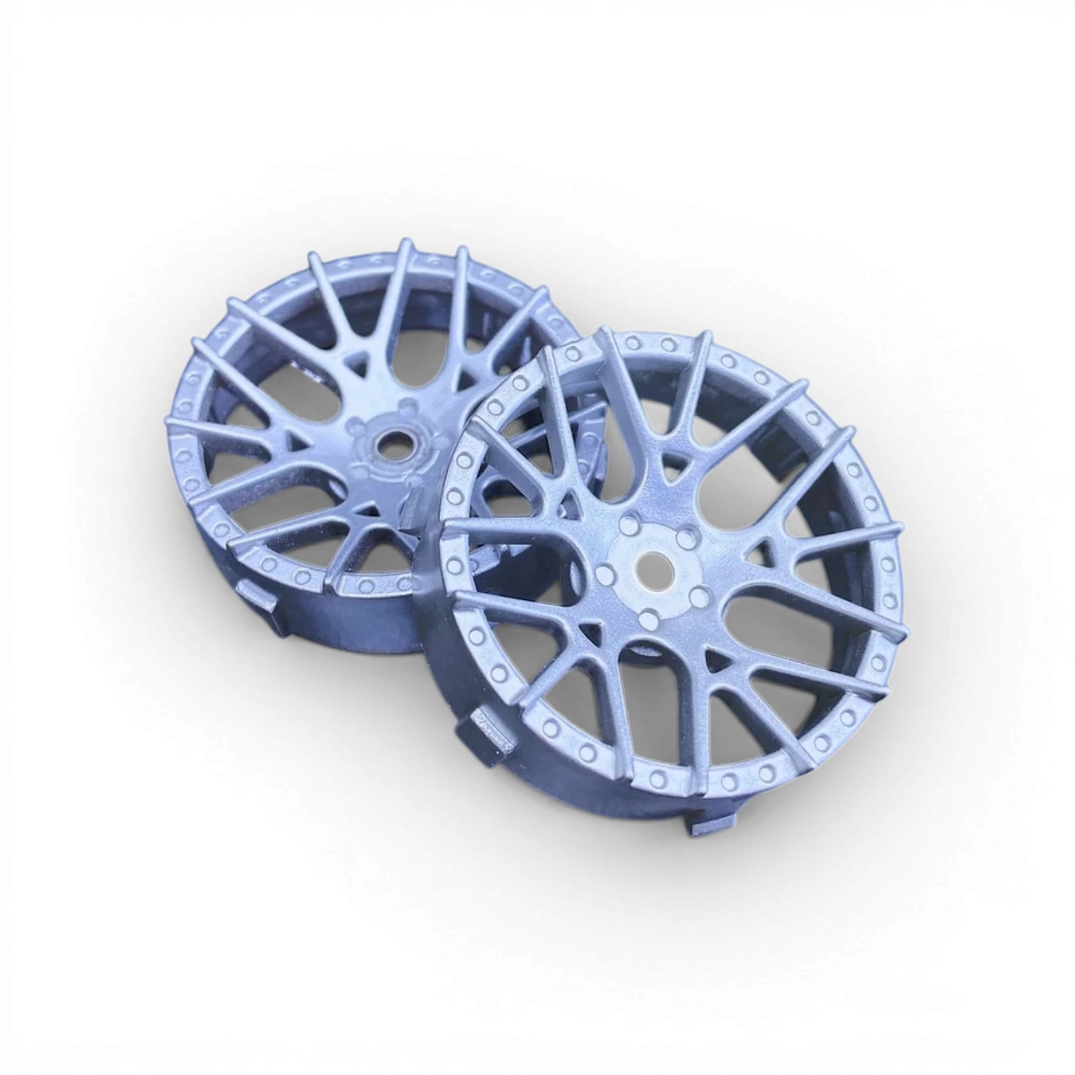 Centre de roue Super RIM Lycoris gris de la marque Tetsujin, conçu pour les roues de vélo.