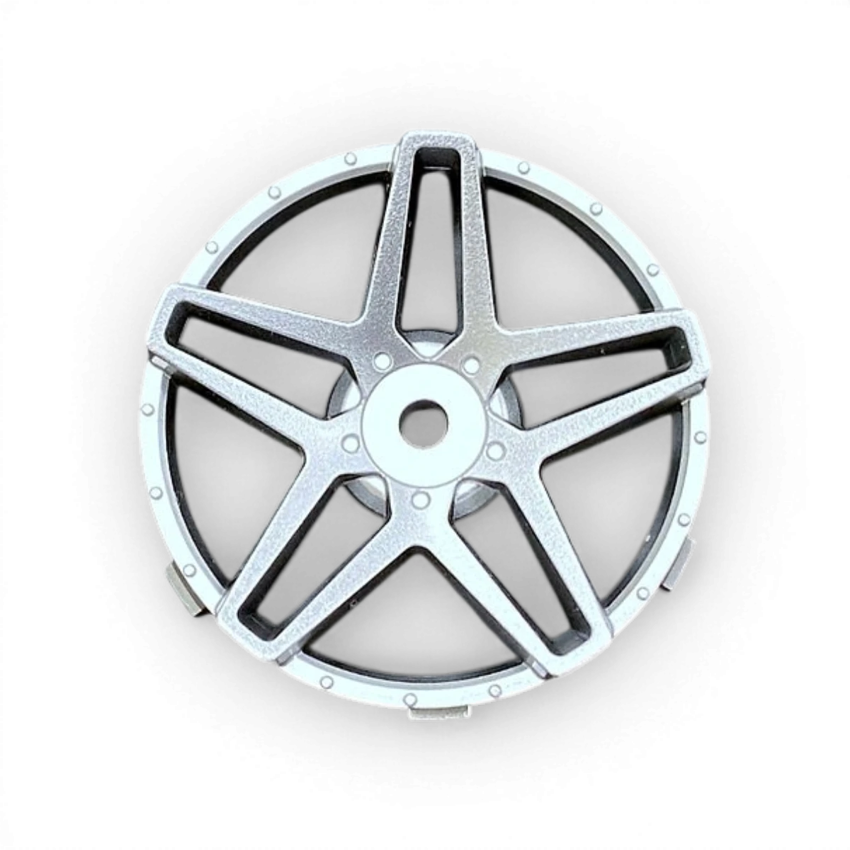 Centre de roue Super RIM Southern Cross gris mat de la marque Tetsujin, conçu pour roues de drift.