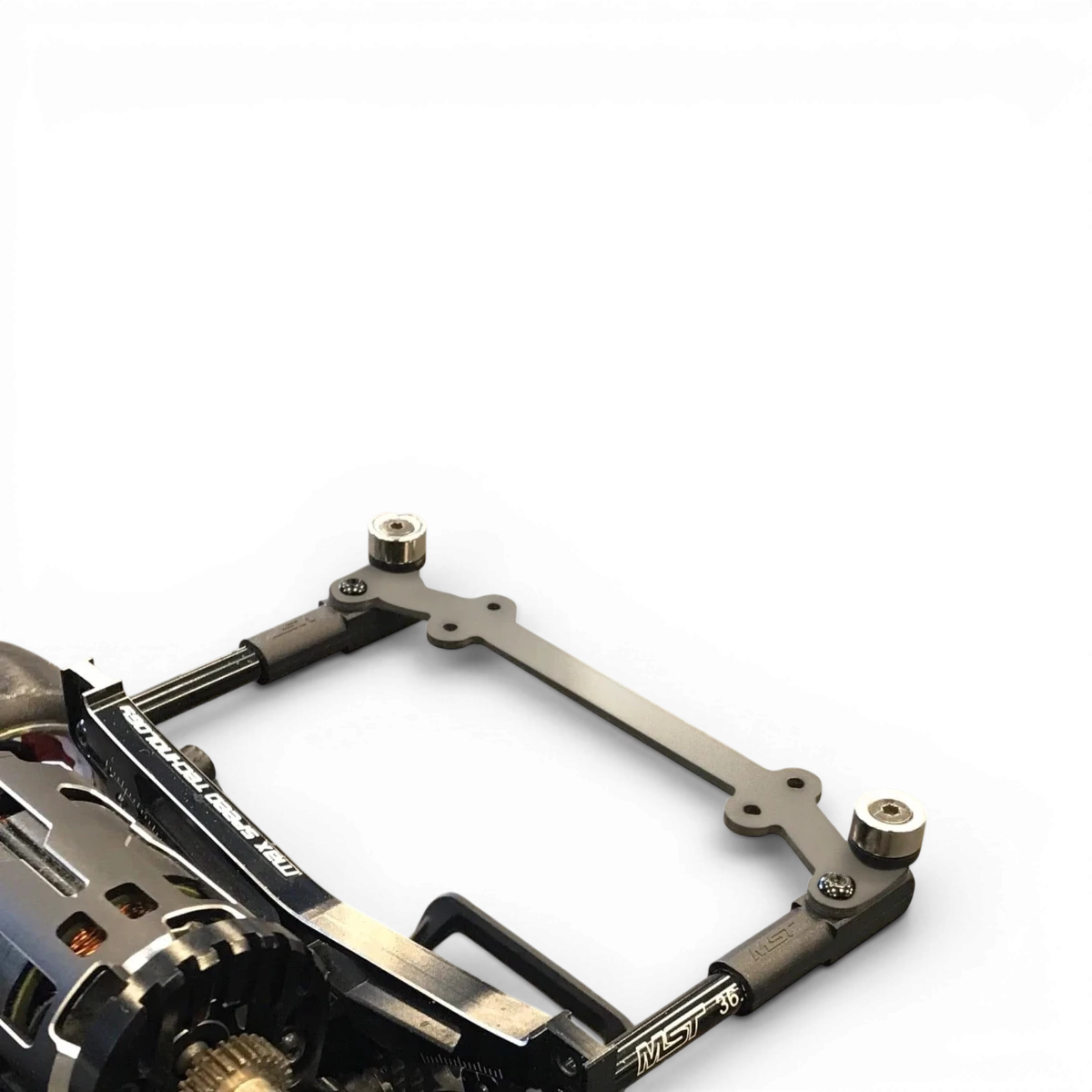 Support de carrosserie AV/AR invisible aimanté pour voiture, Max Speed Technology, fixation solide et discrète pour drift.