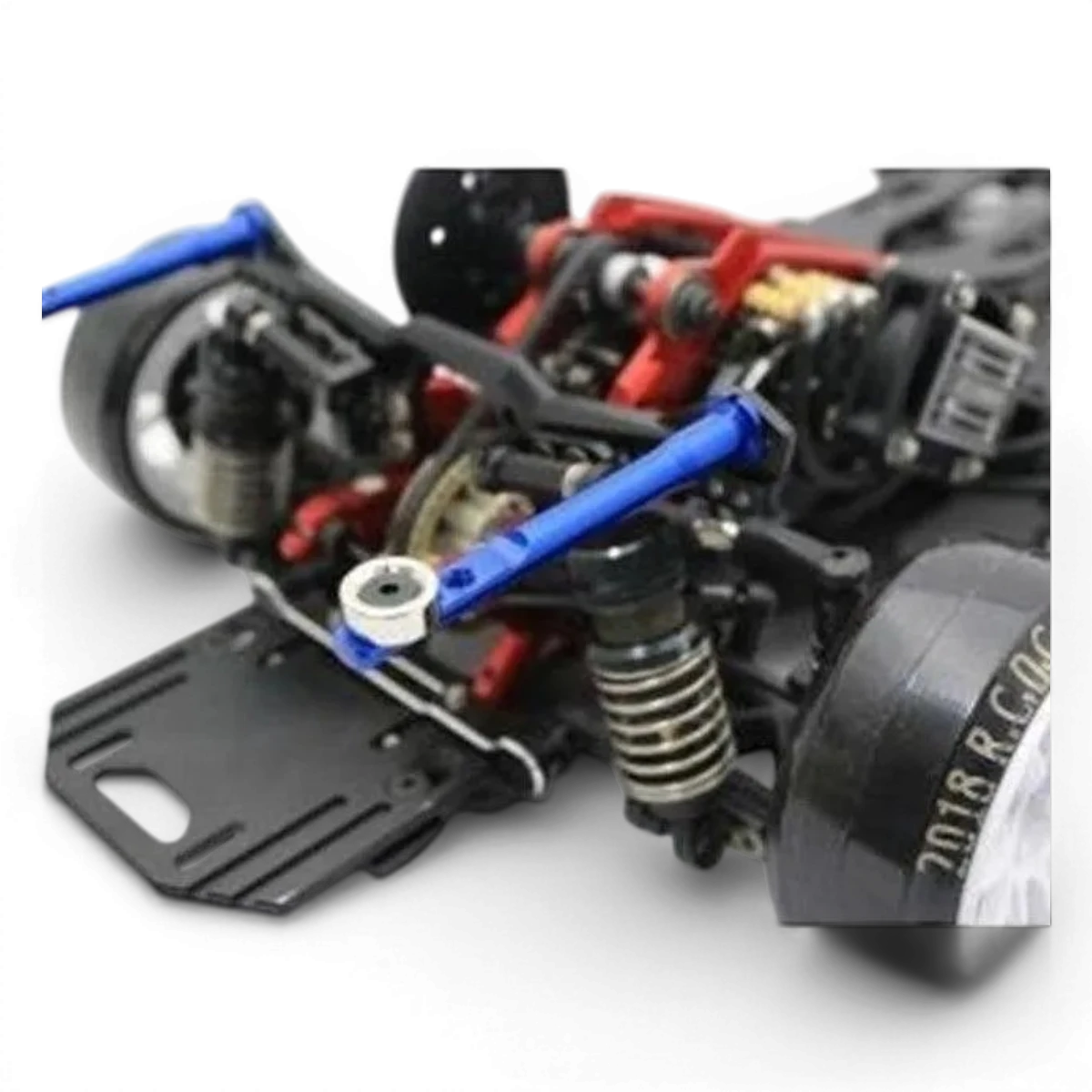 Support aimanté invisible léger pour l'arrière, conçu pour la customisation RC Art, compatible avec driftparadiz.