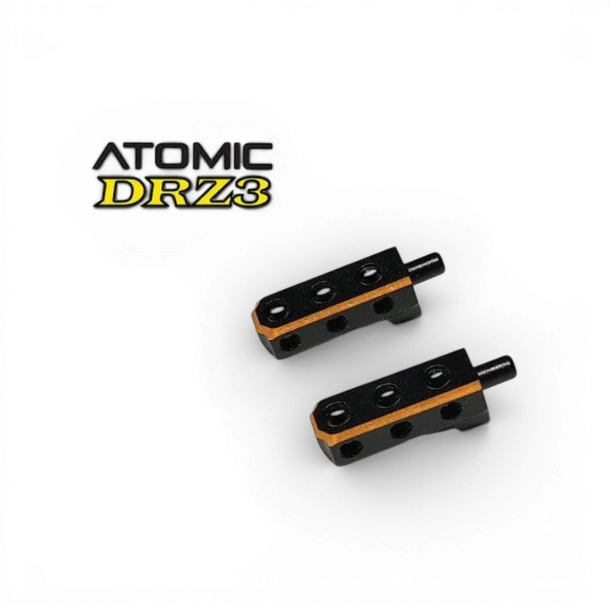 Support de carrosserie arrière en aluminium pour DRZ3 de Atomic RC Mini, pièce détachée pour voiture radiocommandée.