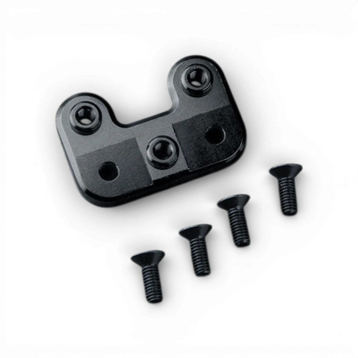 Support de bras de direction en aluminium pour pièces détachées, de la marque Max Speed Technology, visible en détail.